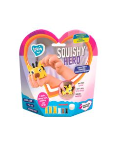 Set Air Clay cu argila usoara pentru modelaj Lovin - 6 culori - Squishy Hero - SquiRaff