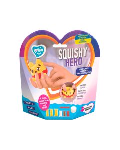 Set Air Clay cu argila usoara pentru modelaj Lovin - 6 culori - Squishy Hero - Squiny Pooh