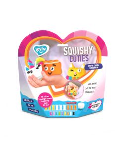 Set Air Clay pentru modelaj Lovin - 18 culori - Squishy Cutes