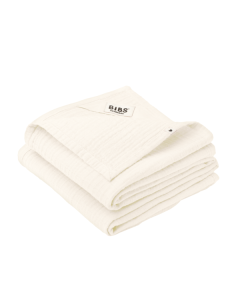 BIBS - Set de 2 museline 70x70 cm, Ivory