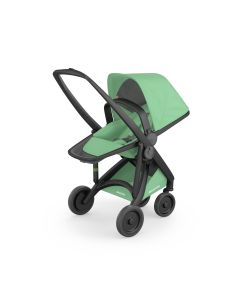 Carucior, Greentom, Reversible, 100% Ecologic, Black Mint