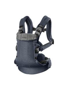 BabyBjorn - Marsupiu anatomic cu multiple pozitii de purtare colectia Harmony, 3D Mesh, Anthracite - Editie Limitata