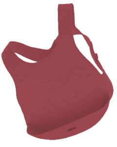 Baveta Flexi Bib Minikoioi, 100% Premium Silicone – Velvet Rose