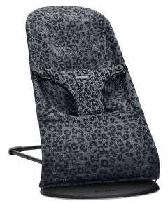 BabyBjorn - Balansoar Bliss Antracite/Leopard Mesh - Editie Limitata