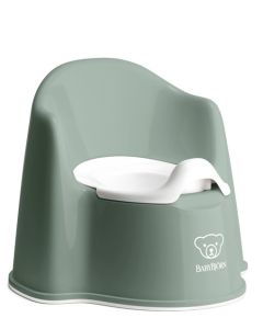 BabyBjorn - Olita cu protectie spate Potty Chair Deep Green