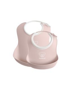 BabyBjorn Set 2 bavete – Baby Feeding Set Powder pink