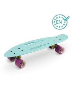 Skateboard copii, Qkids, Galaxy - Light Blue