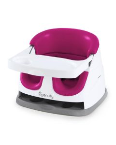 Ingenuity - Scaun de masa 2 in 1 Pink Flambe