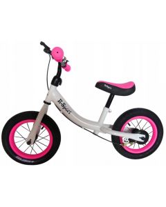 Bicicleta fara pedale R-Sport R3 - Alb - Roz