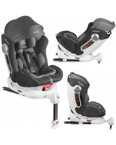 Scaun auto 0-36 Kg cu ISOFIX Ricokids Stigo - Gri