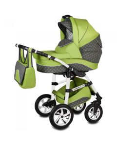 Carucior VESSANTI Flamingo Easy Drive 3 in 1 - Green