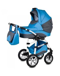 Carucior VESSANTI Flamingo Easy Drive 3 in 1 - Blue