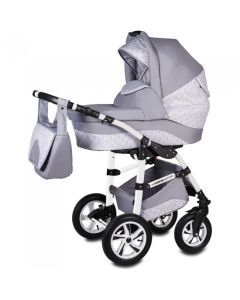 Carucior VESSANTI Flamingo Easy Drive 3 in 1 - Light Gray