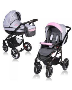 Carucior VESSANTI Crooner 2 in 1 - Pink/Gray