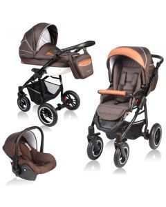 Carucior VESSANTI Crooner 3 in 1 - Brown