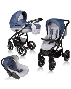 Carucior VESSANTI Crooner Prestige 3 in 1 - Blue