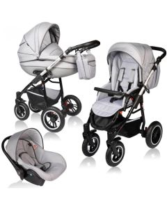 Carucior VESSANTI Crooner Prestige 3 in 1 - Light Gray