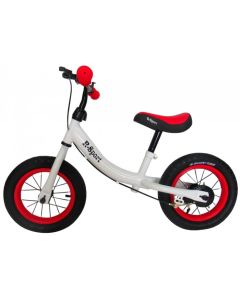 Bicicleta fara pedale R-Sport R3 - Alb - Rosu