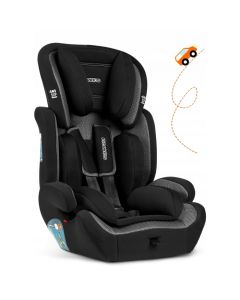 Scaun auto 9-36 kg Ricokids Massi - Negru