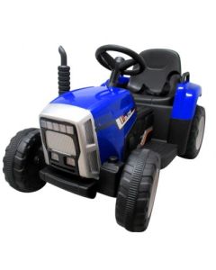 Tractor electric pe baterie si muzica C1 R-Sport - Albastru