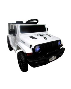 Jeep electric cu telecomanda Cabrio R-Sport F3 - Alb