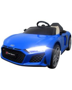 Masinuta electrica cu telecomanda Audi R8 - 107 cm R-Sport - Albastru