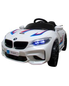 Masinuta electrica cu telecomanda Cabrio B6 LBB-1200 R-Sport - Alb