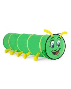 Cort de joaca pentru copii cu tunel Ecotoys 8601 - Omida verde