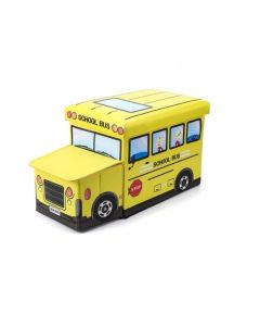 Cos pentru depozitarea jucariilor Ecotoys OR16WZ3 - Autobuz scolar