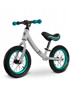 Bicicleta fara pedale Ricokids 760100 - Turcoaz - Gri