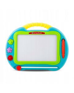 Tabla magnetica pentru desenat cu accesorii incluse Ricokids 772100 - Albastru