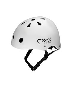 Casca bicicleta copii, Momi - White Matt