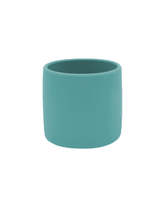 Pahar Minikoioi, 100% Premium Silicone, Mini Cup – Aqua Green