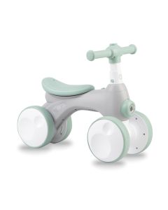 Bicicleta cu lumini, sunet si difuzor de balonase, Momi Tobis - Grey