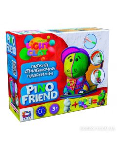 Set de creatie cu argila usoara, Moon Light Clay - Pino Friend - ROKKI