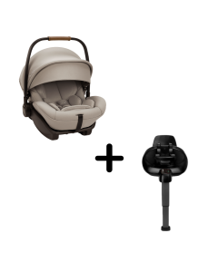 Nuna - Set scoica auto i-size ARRA Next Hazelwood + Baza isofix BASE next i-Size pentru ARRA next