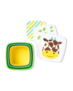 Skip Hop Set 3 cutii pentru pranz Zoo - Girafa